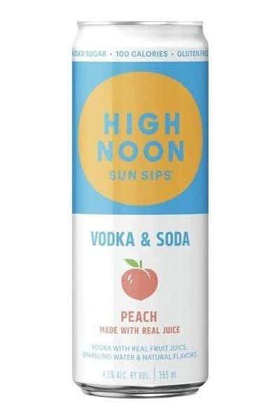 High Noon Hard Seltzer Peach